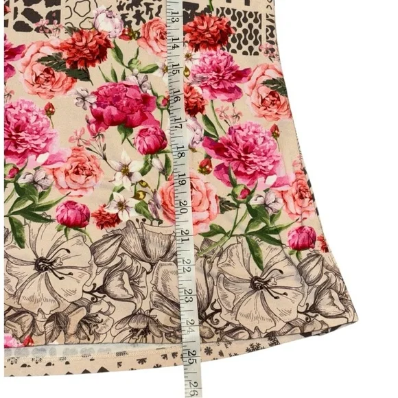 Johnny Was Mystery Print Ladies V-Neck Long Sleeves Boho Sz Small - Picture 8 of 10